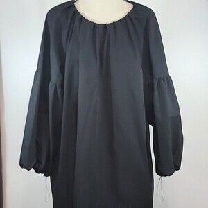 NEED Long Sleeve Flowy Lagenlook Bungee Dress size L